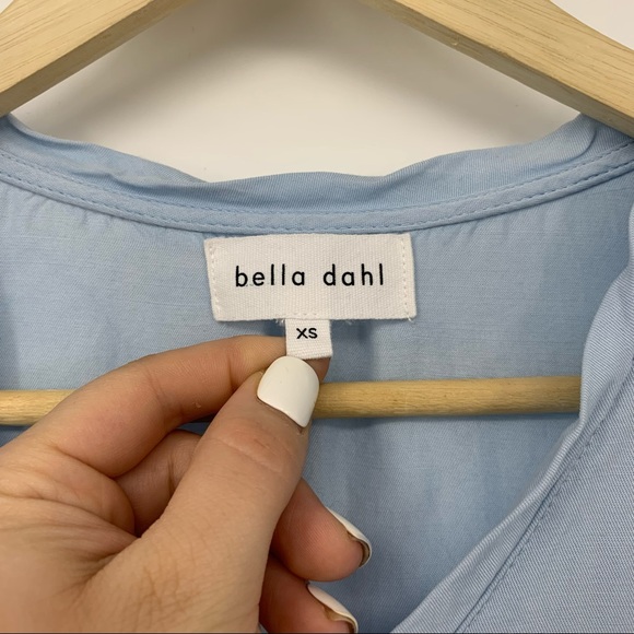 Anthropologie Bella Dahl Dip Dye Chambray Dress XS - Picture 7 of 10